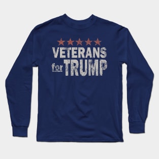 Veterans for Trump Long Sleeve T-Shirt